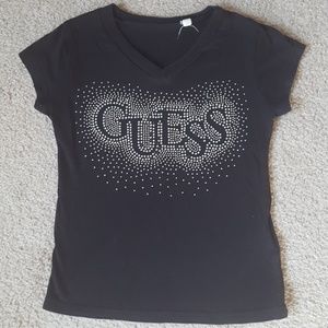 ❤ 4/$20 Guess Black T-shirt